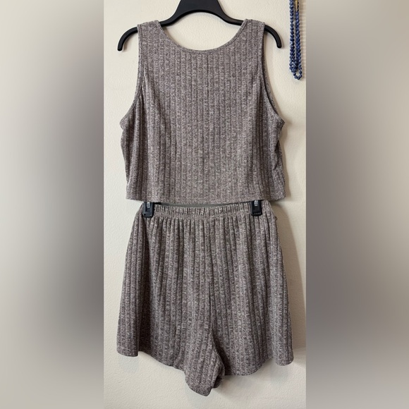 SHEIN Curve Ribbed Lounge Set Matching Set 4XL - Picture 2 of 3